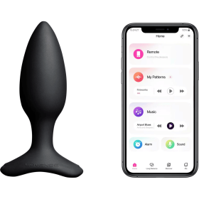 LOVENSE Hush 2 Vibrating Butt Plug, Silicone Anal Vibrator for Men with Remote Control, Waterproof and Rechargeable Big Plug Vibration Machine for Wo (size: 1.5 in)